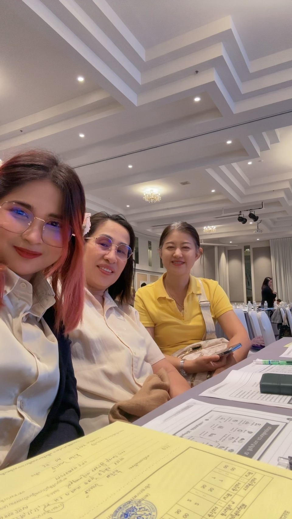 Glam Habitat team members together at the Sanpakornsarn accounting and tax seminar in Phuket
