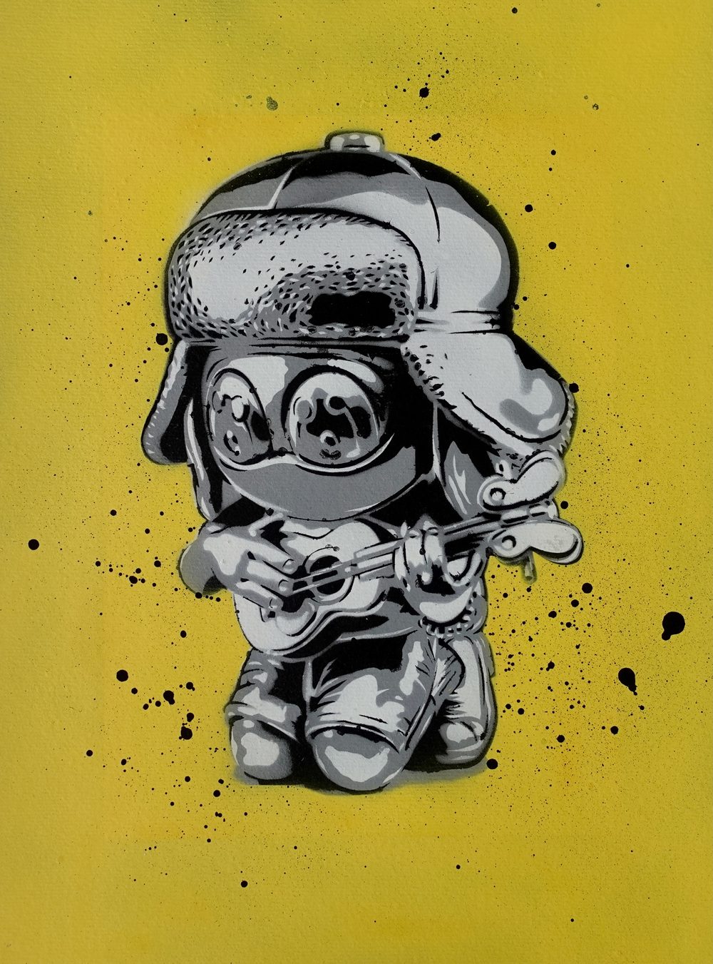 Mute Song Print by Amann — artwork from the Mute collection