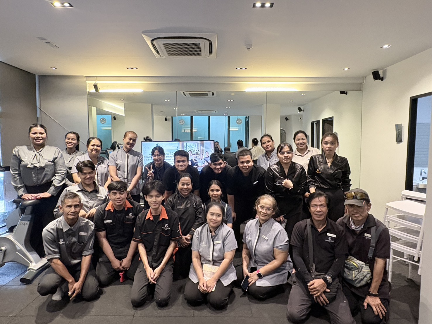 A second group photo of the Glam Habitat team after the EDI training session on 16 September 2026