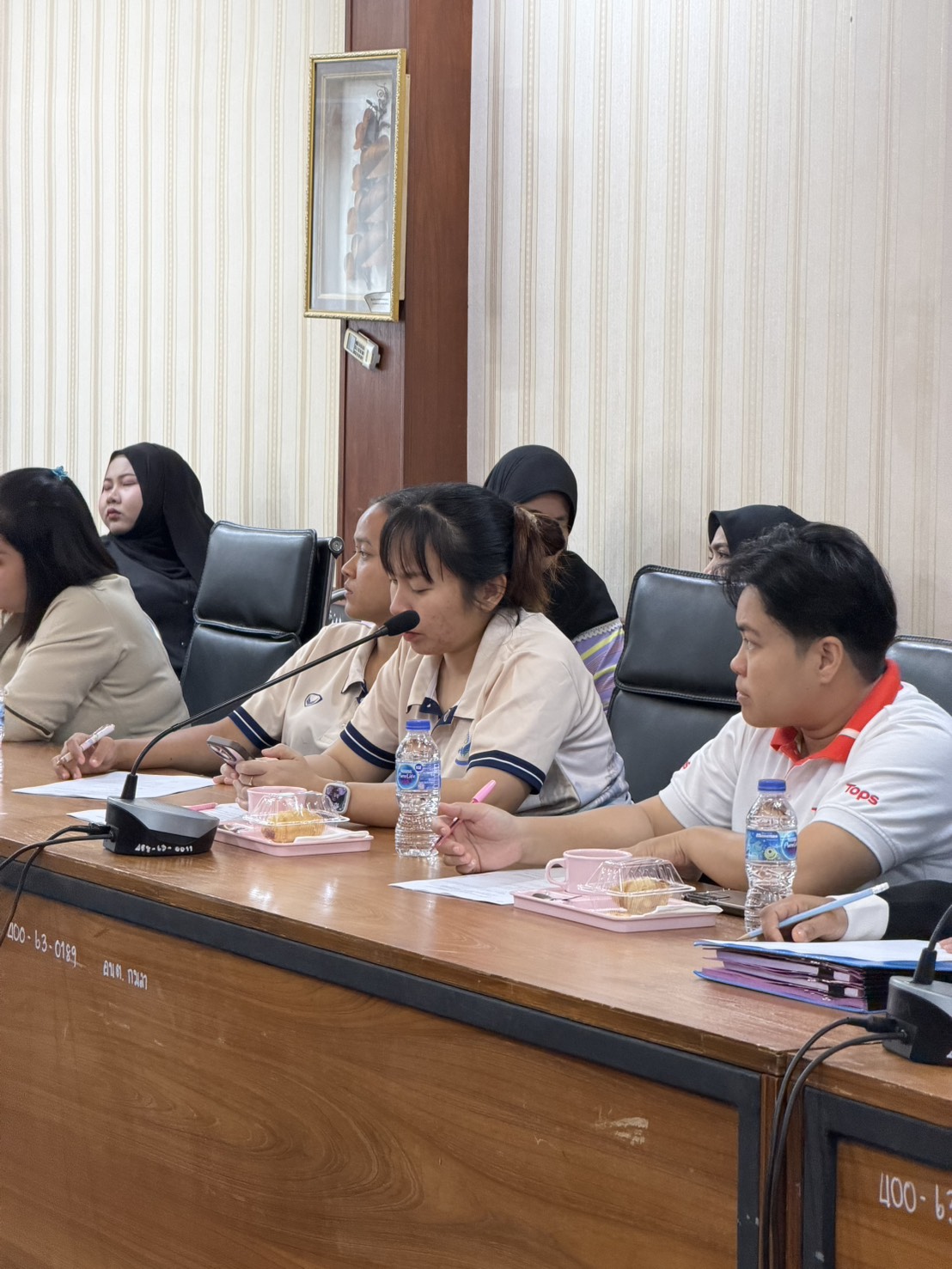 Representatives from local organisations and businesses taking part in the Loy Krathong 2026 planning discussion